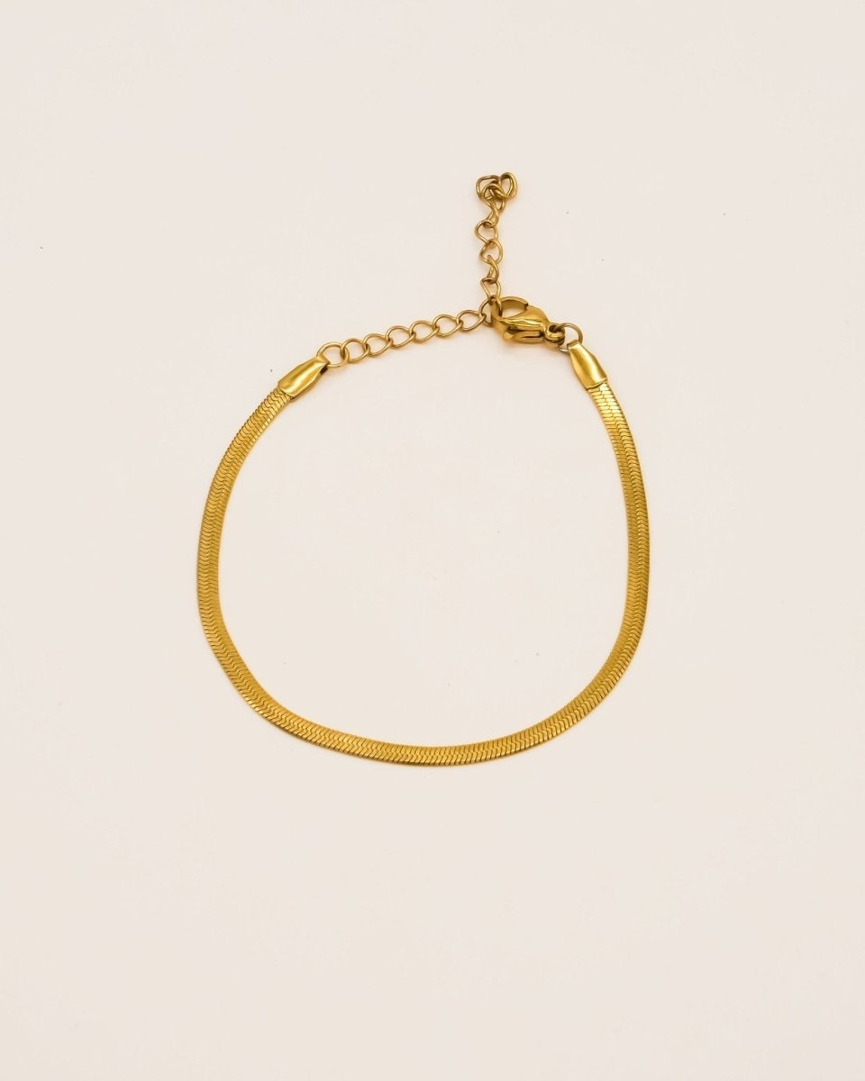Sonstige - SNAKE Bracelet - ROSA ECK - Gold, ,