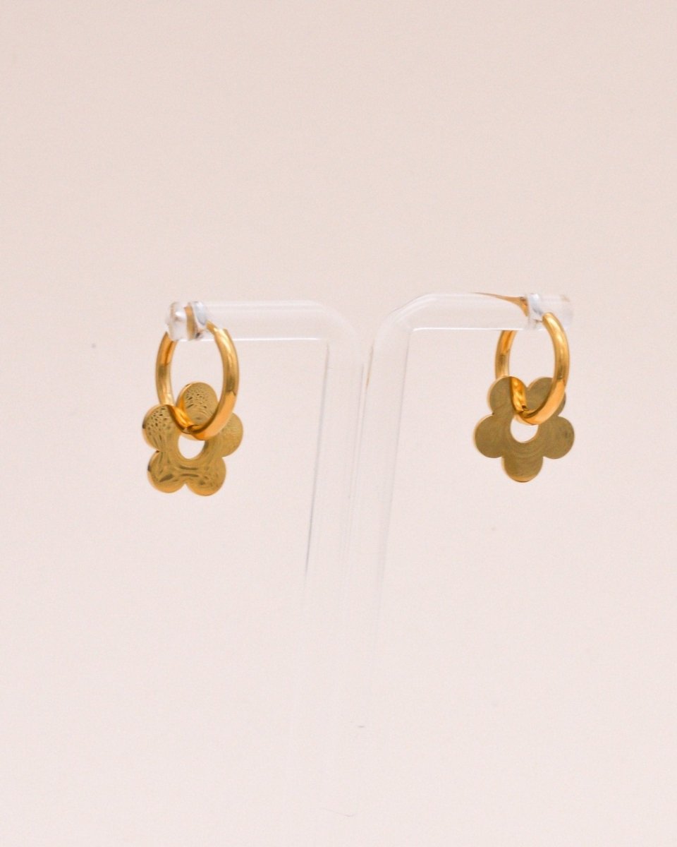 Sonstige - SPRING Earrings - ROSA ECK - Gold, ,
