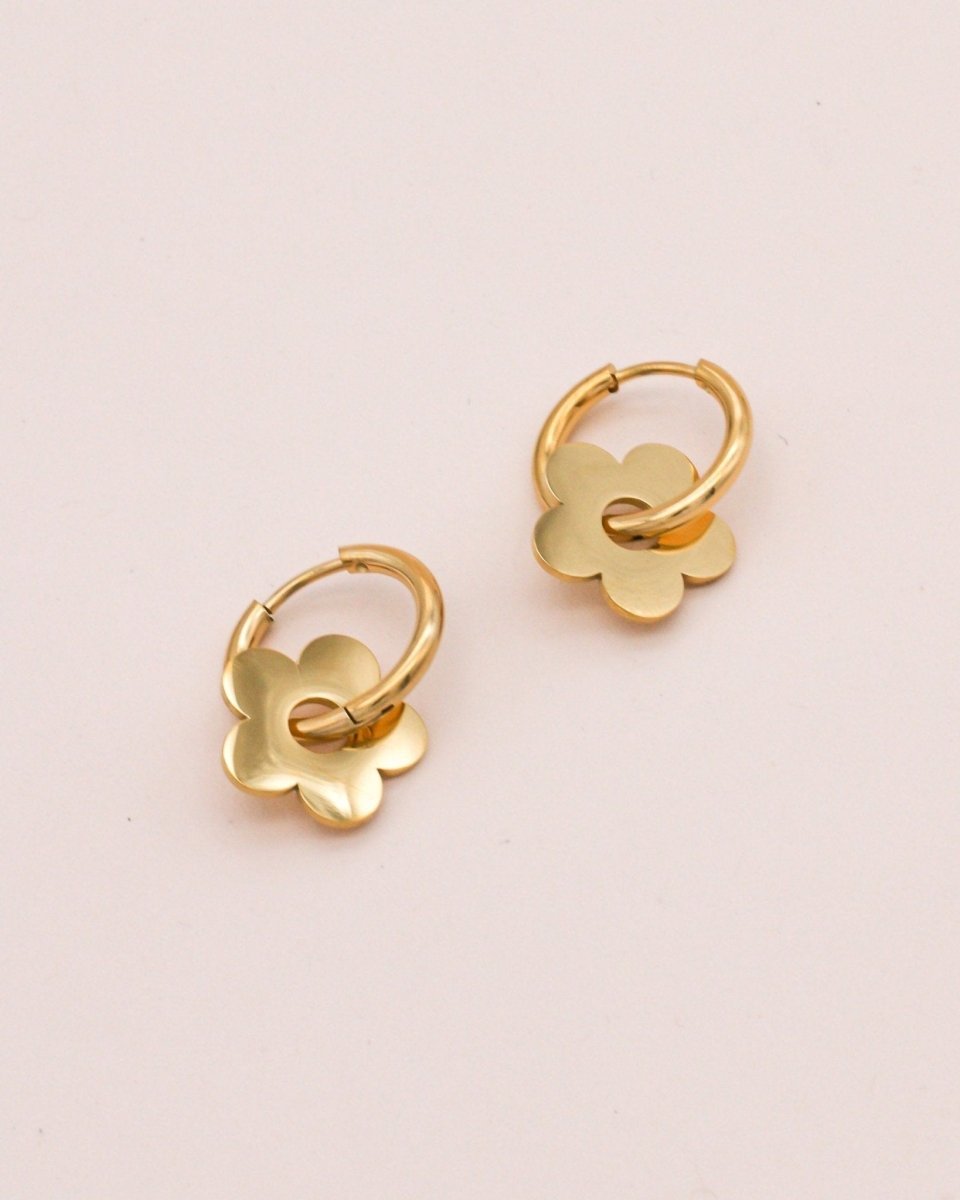 Sonstige - SPRING Earrings - ROSA ECK - Gold, ,