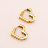Sonstige - SWEETHEART Hoops - ROSA ECK - Gold, ,