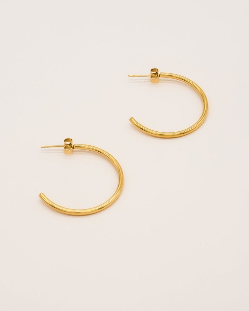 Sonstige - THIN Earrings - ROSA ECK - Gold, ,