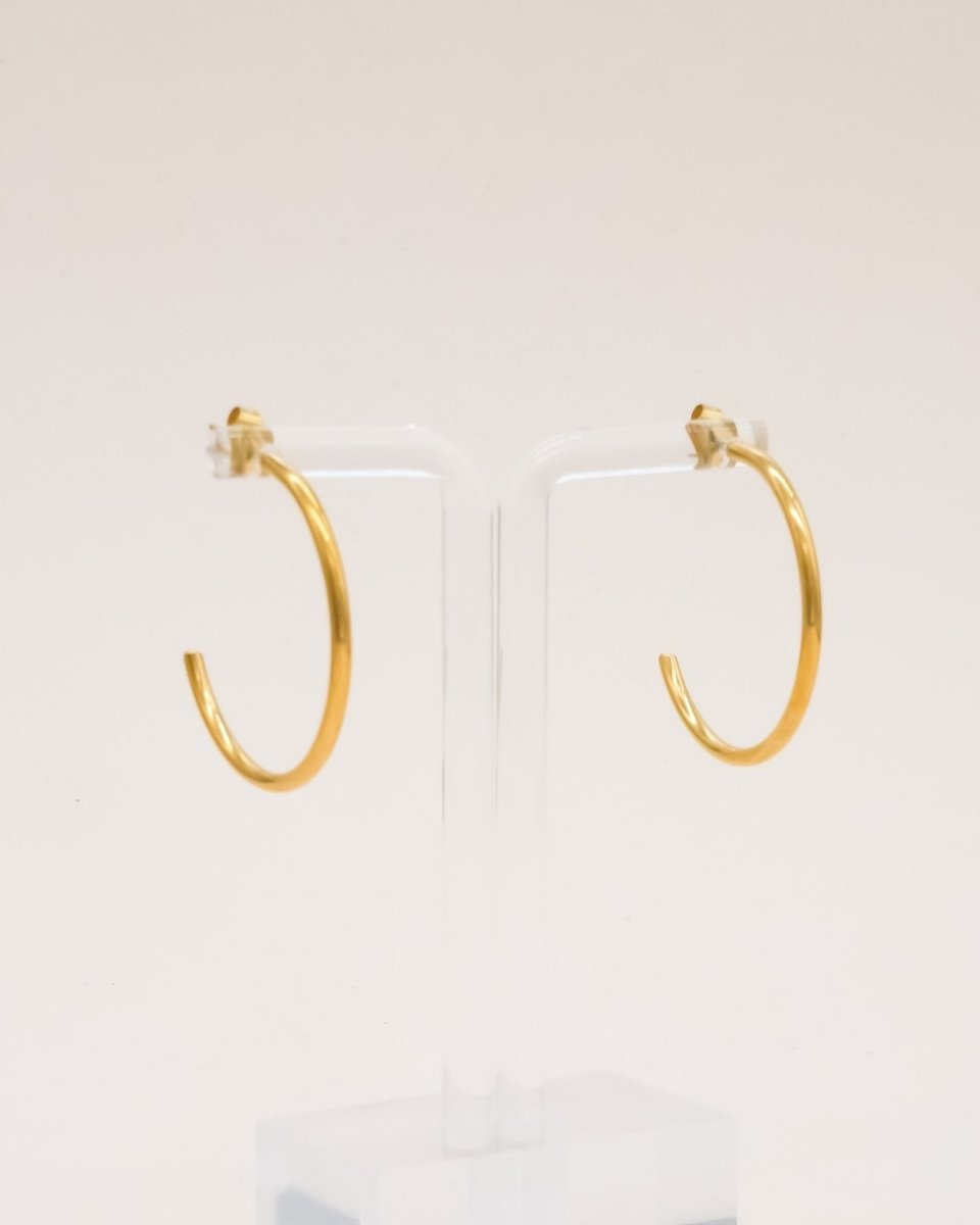 Sonstige - THIN Earrings - ROSA ECK - Gold, ,