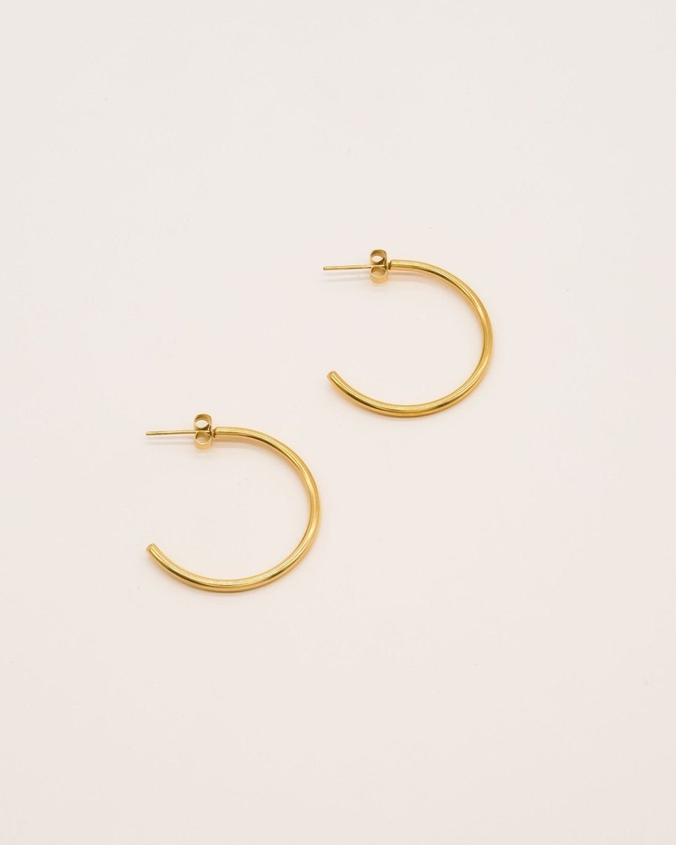 Sonstige - THIN Earrings - ROSA ECK - Gold, ,