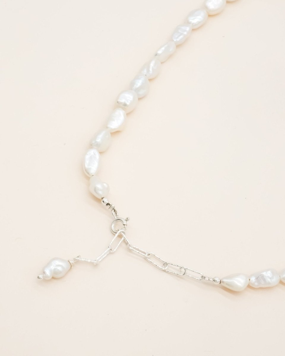 Sonstige - WILD SILVER Necklace - ROSA ECK - Silber, ,