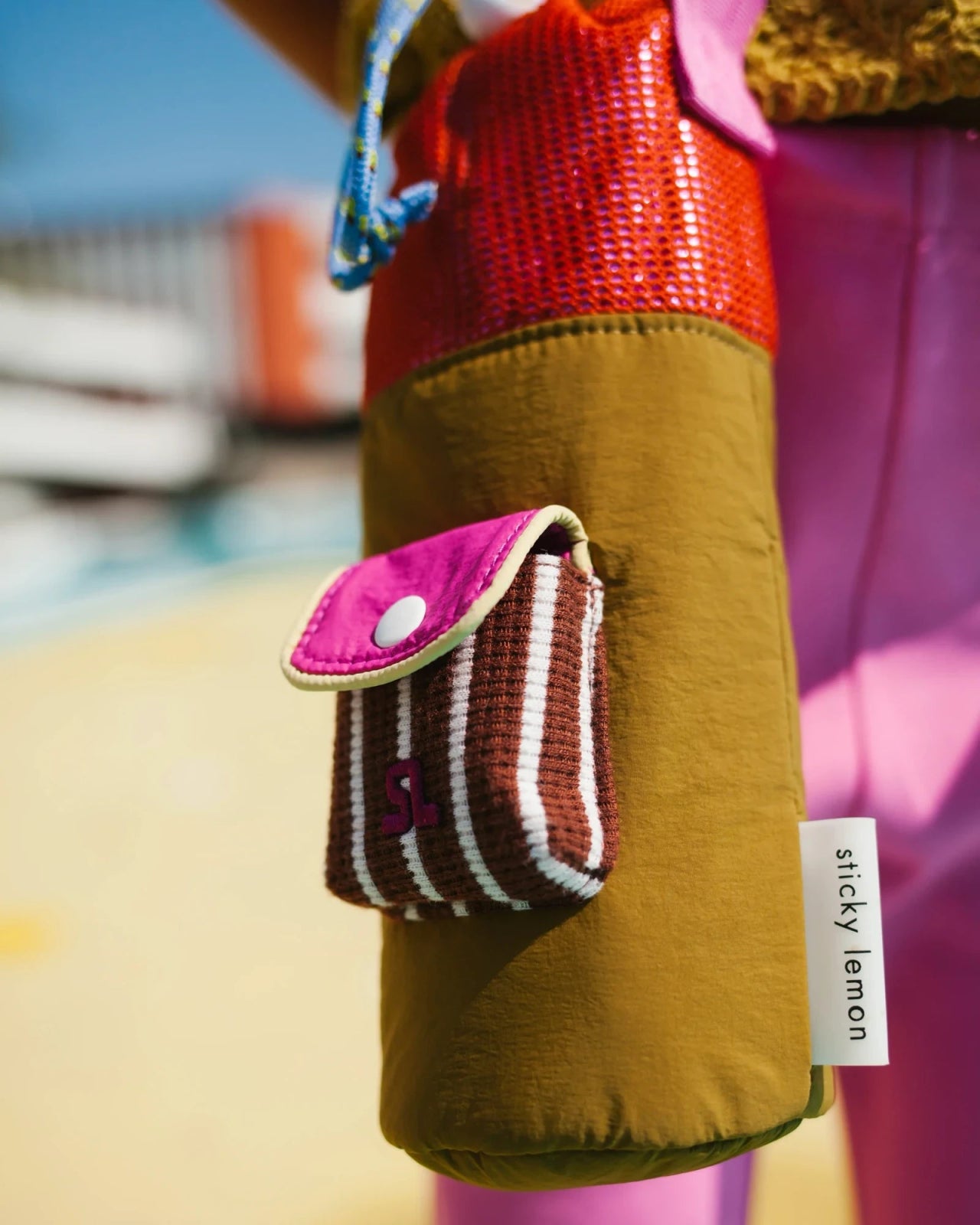 Sticky Lemon - BETTER TOGETHER Bottle Bag • skate ramp - Bottle Bag - ROSA ECK Concept Store