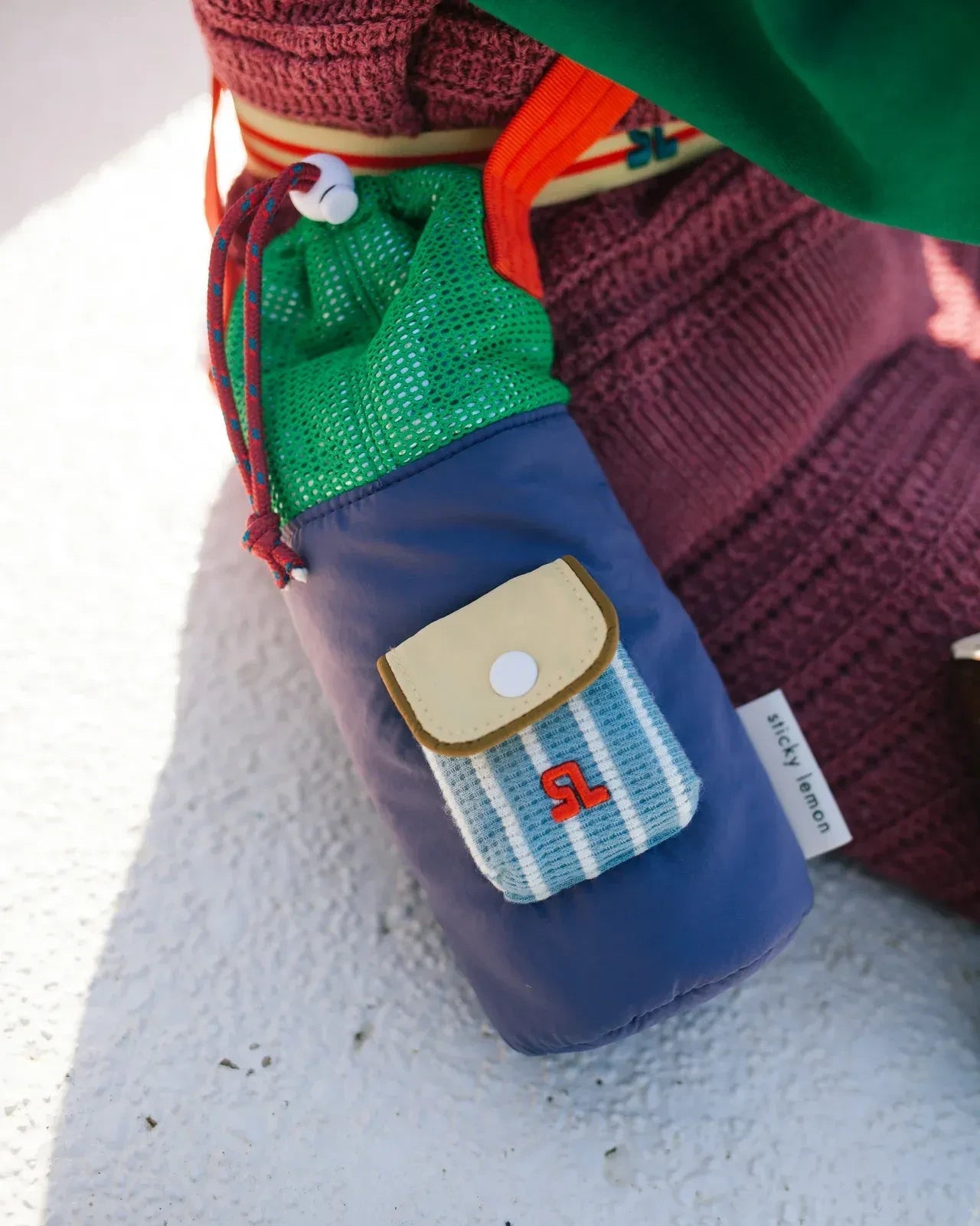 Sticky Lemon - BETTER TOGETHER Bottle Bag • skate ramp - Bottle Bag - ROSA ECK Concept Store