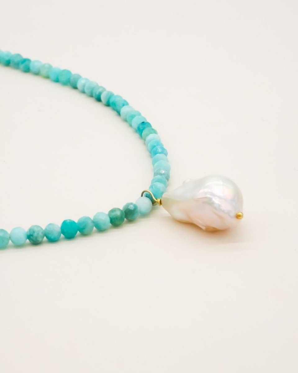 Studio Toto Nono - AMA Necklace - ROSA ECK - Gold, ,