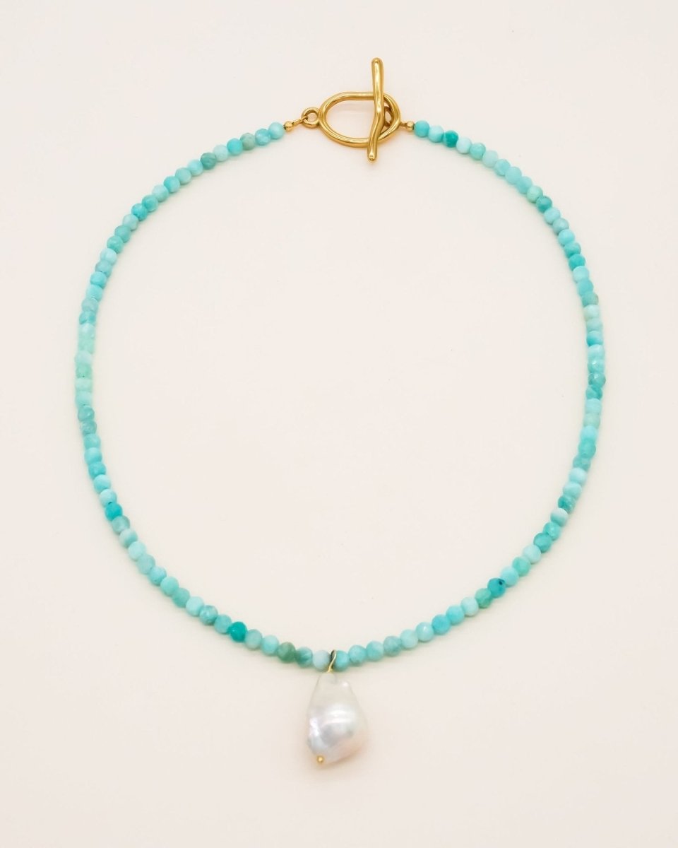 Studio Toto Nono - AMA Necklace - ROSA ECK - Gold, ,