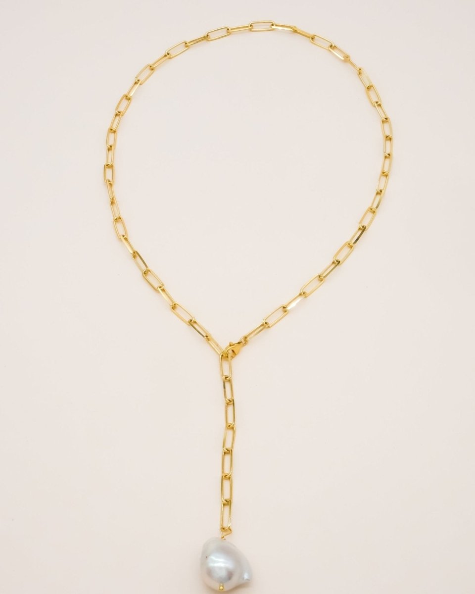 Studio Toto Nono - BAROQUE Gold Necklace - ROSA ECK - Gold, ,