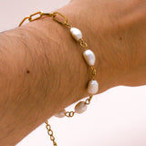 Studio Toto Nono - BOB Bracelet - ROSA ECK - Gold, ,