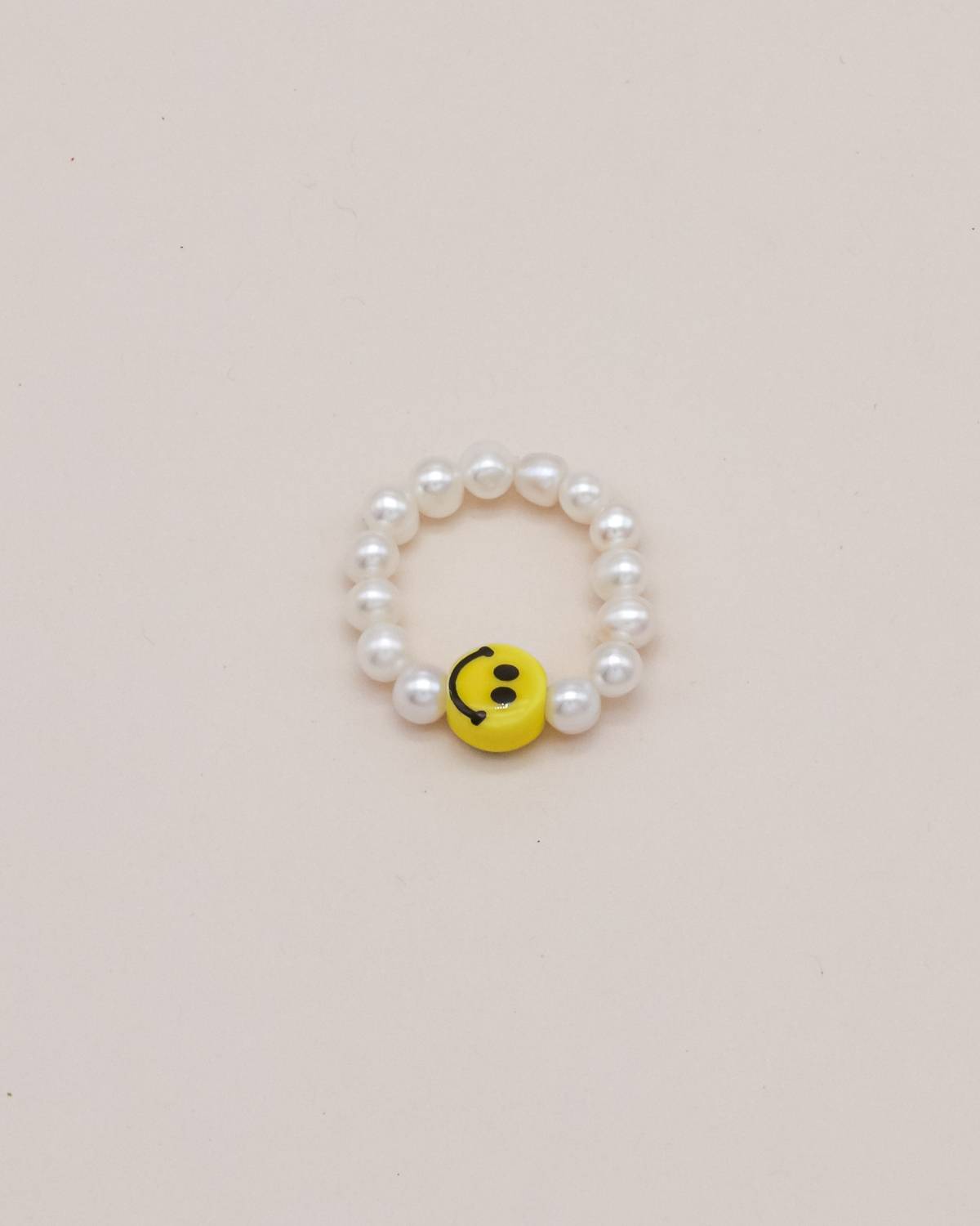 Studio Toto Nono - HAPPY PEARLS Ring - ROSA ECK - , ,