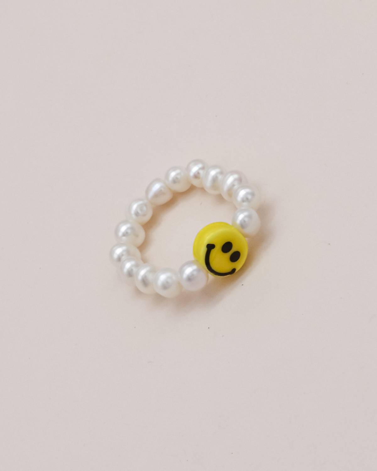 Studio Toto Nono - HAPPY PEARLS Ring - ROSA ECK - , ,