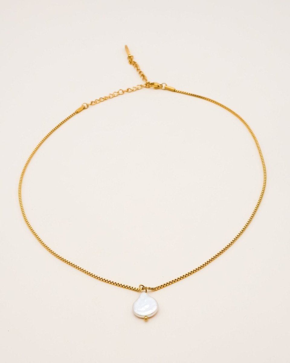 Studio Toto Nono - LINNI Necklace - ROSA ECK - Gold, ,