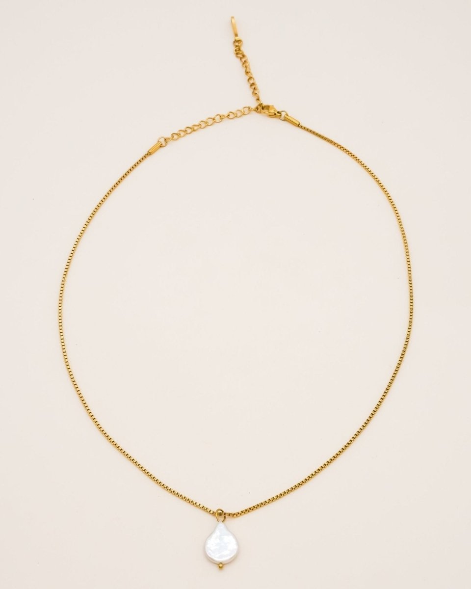 Studio Toto Nono - LINNI Necklace - ROSA ECK - Gold, ,