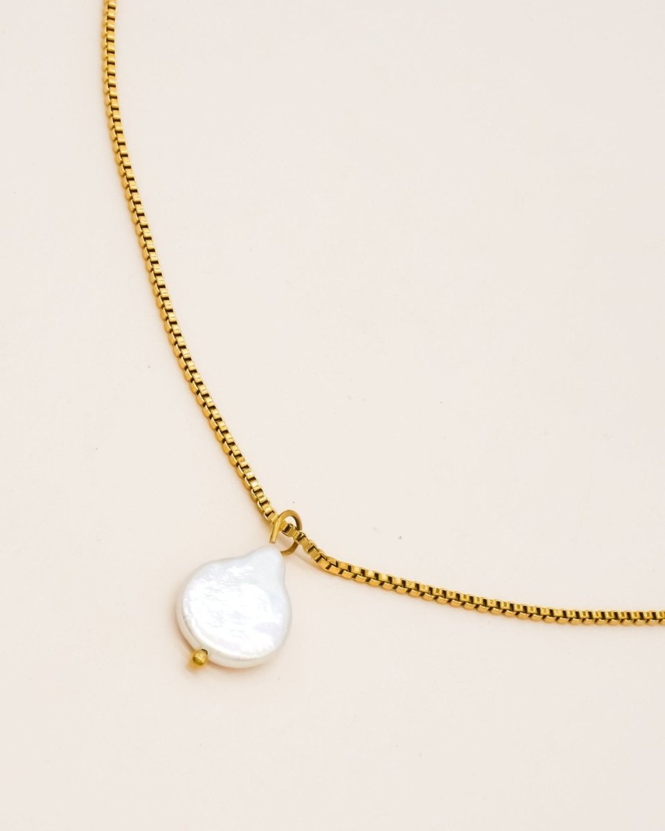 Studio Toto Nono - LINNI Necklace - ROSA ECK - Gold, ,