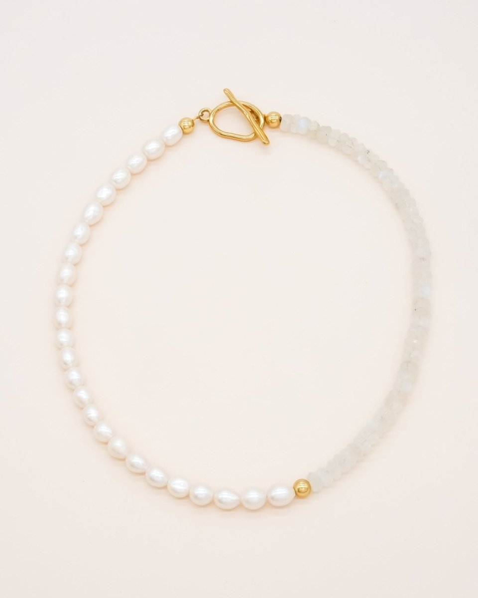 Studio Toto Nono - LOTTI Necklace - ROSA ECK - Gold, ,