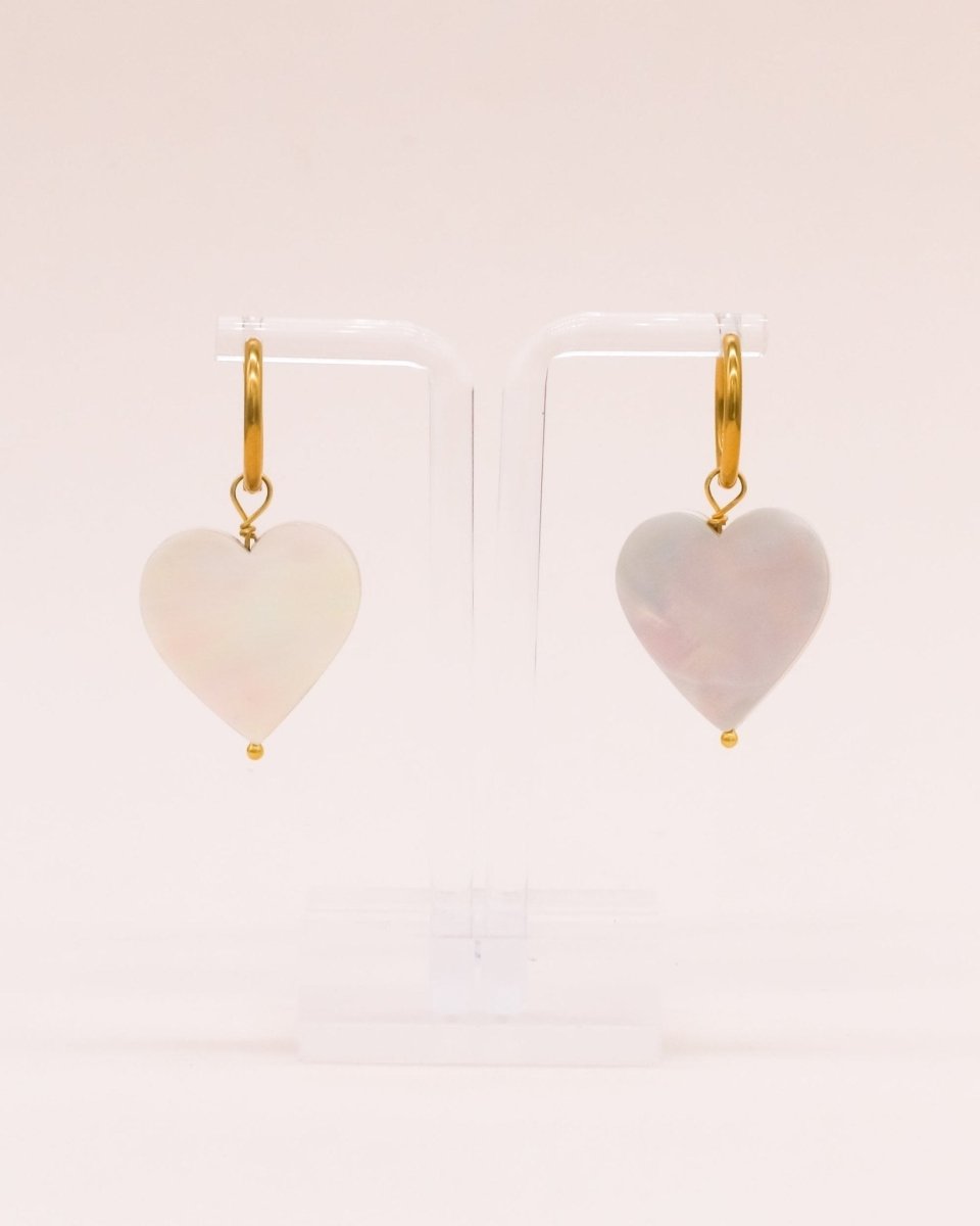 Studio Toto Nono - LOVING Hoops - ROSA ECK - Gold, ,