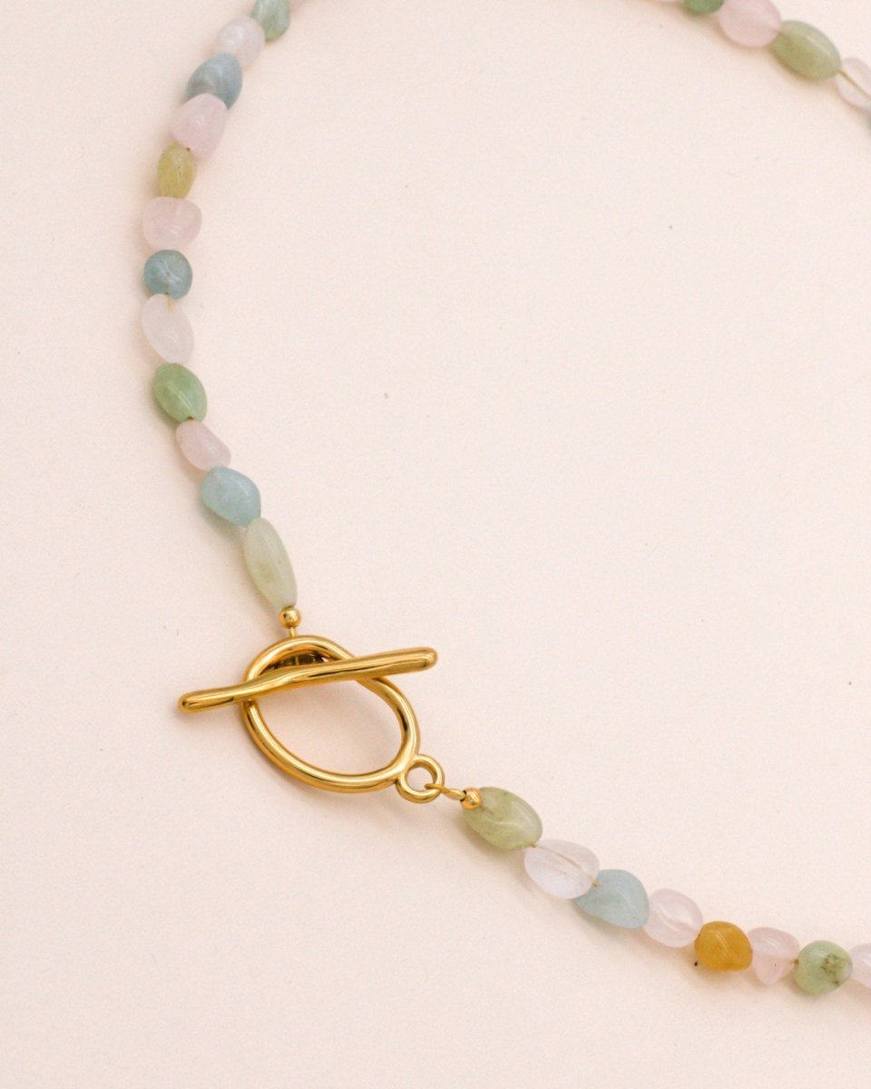 Studio Toto Nono - MORGA Necklace - ROSA ECK - Gold, ,