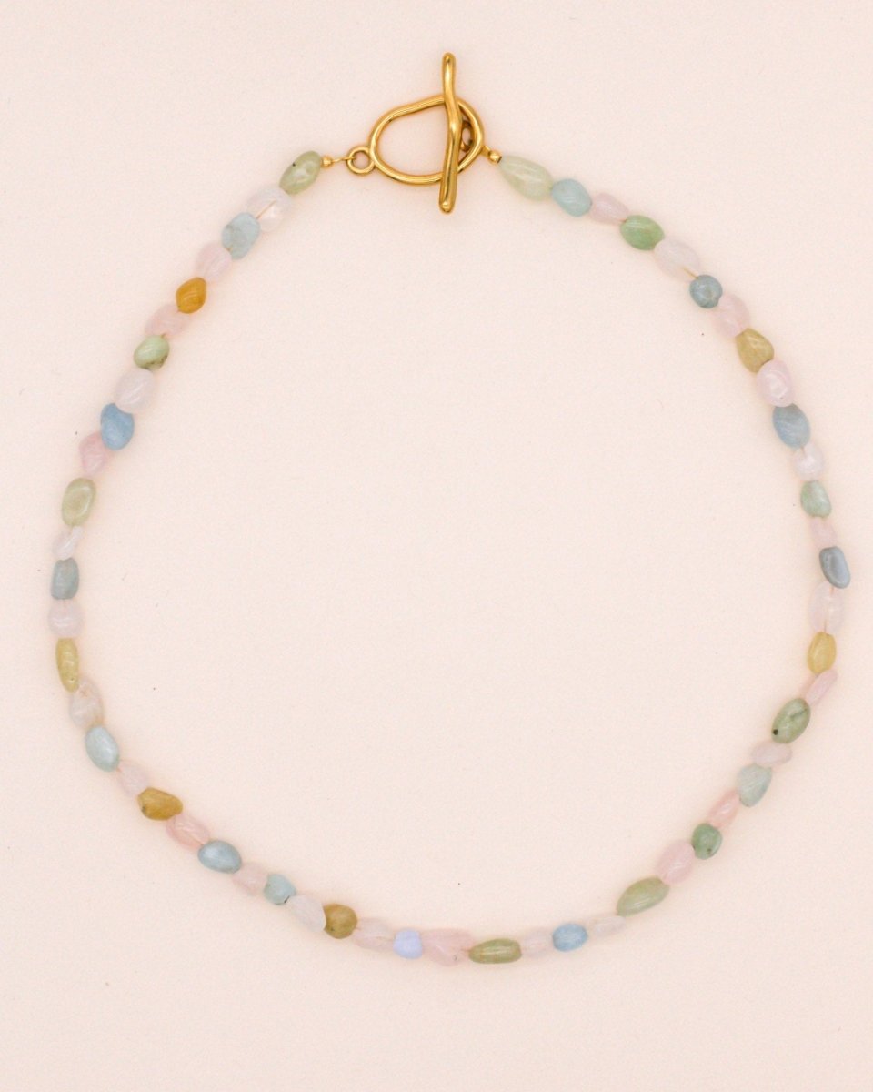 Studio Toto Nono - MORGA Necklace - ROSA ECK - Gold, ,