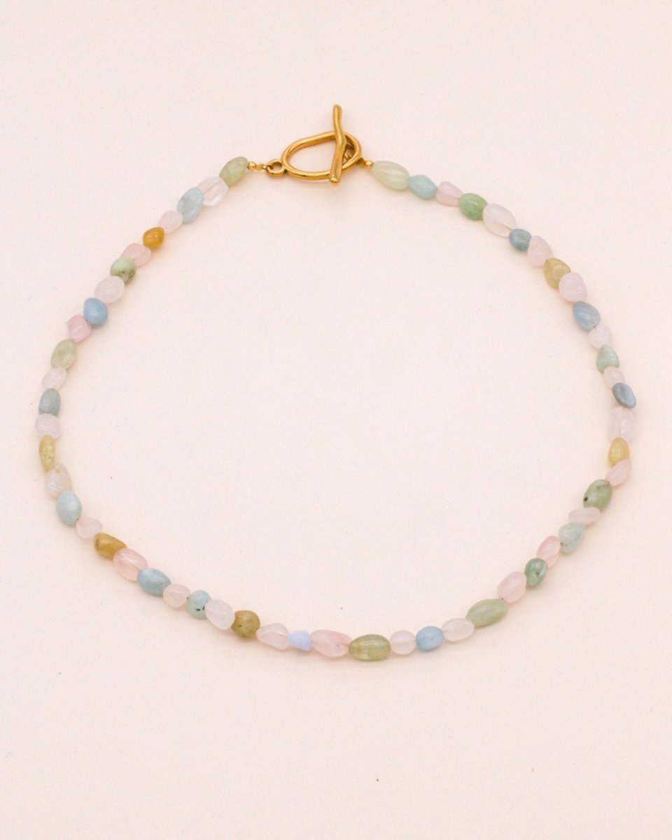 Studio Toto Nono - MORGA Necklace - ROSA ECK - Gold, ,