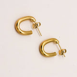 Studio Toto Nono - OVAL SIMPLE X GOLDEN DISCO Set - ROSA ECK - Gold, ,