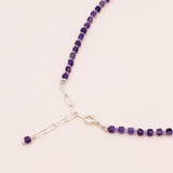 Studio Toto Nono - PURPLEOVER Necklace - ROSA ECK - Silber, ,