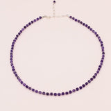 Studio Toto Nono - PURPLEOVER Necklace - ROSA ECK - Silber, ,