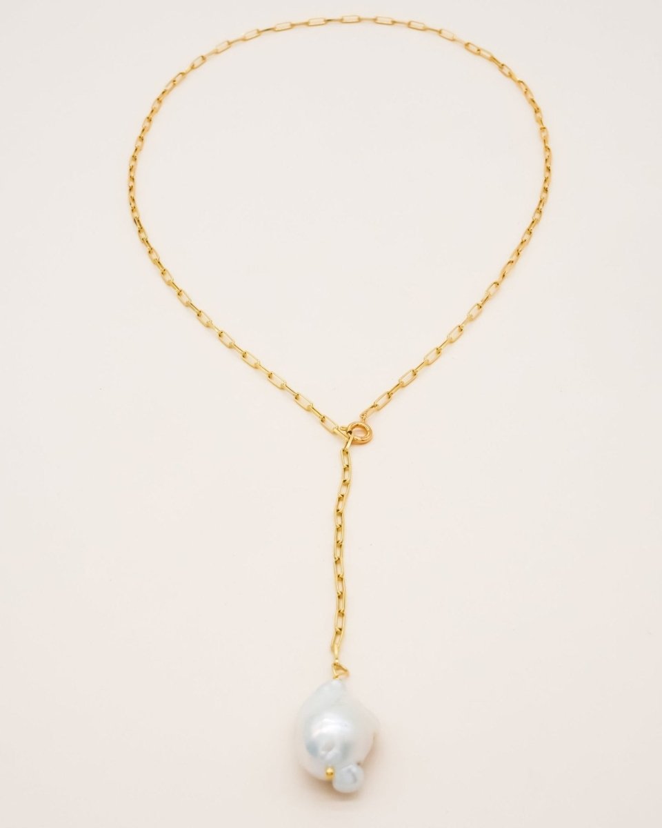 Studio Toto Nono - QUEEN Gold Necklace - ROSA ECK - Gold, ,