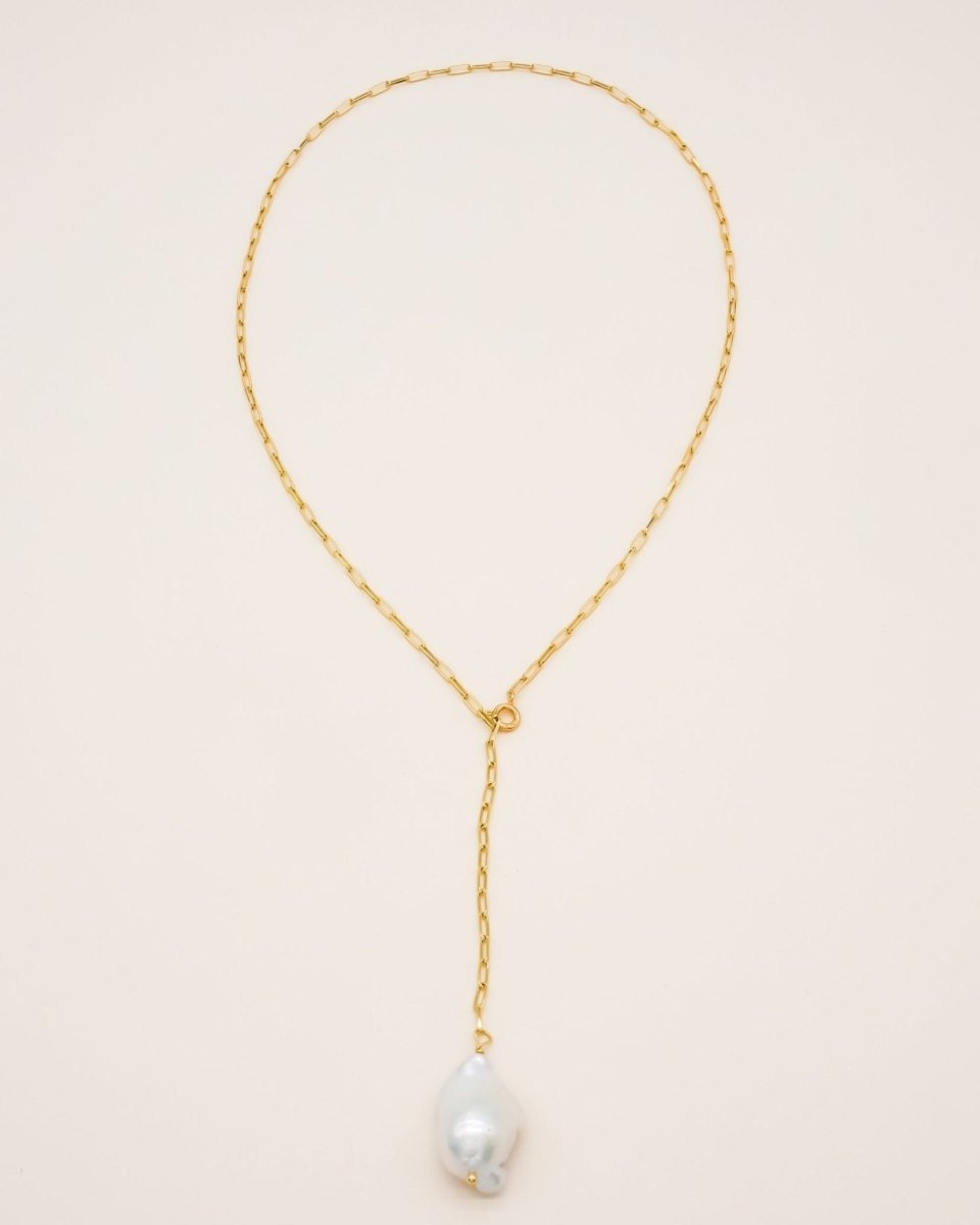 Studio Toto Nono - QUEEN Gold Necklace - ROSA ECK - Gold, ,