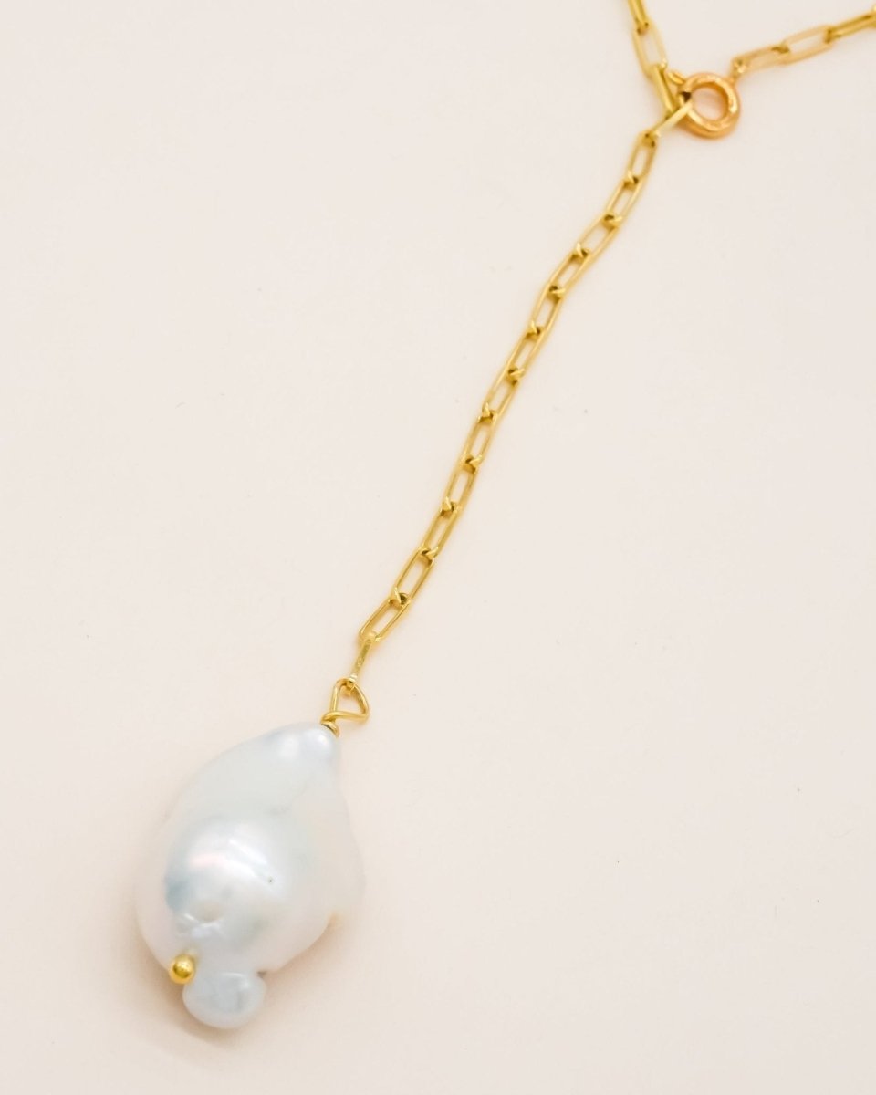 Studio Toto Nono - QUEEN Gold Necklace - ROSA ECK - Gold, ,