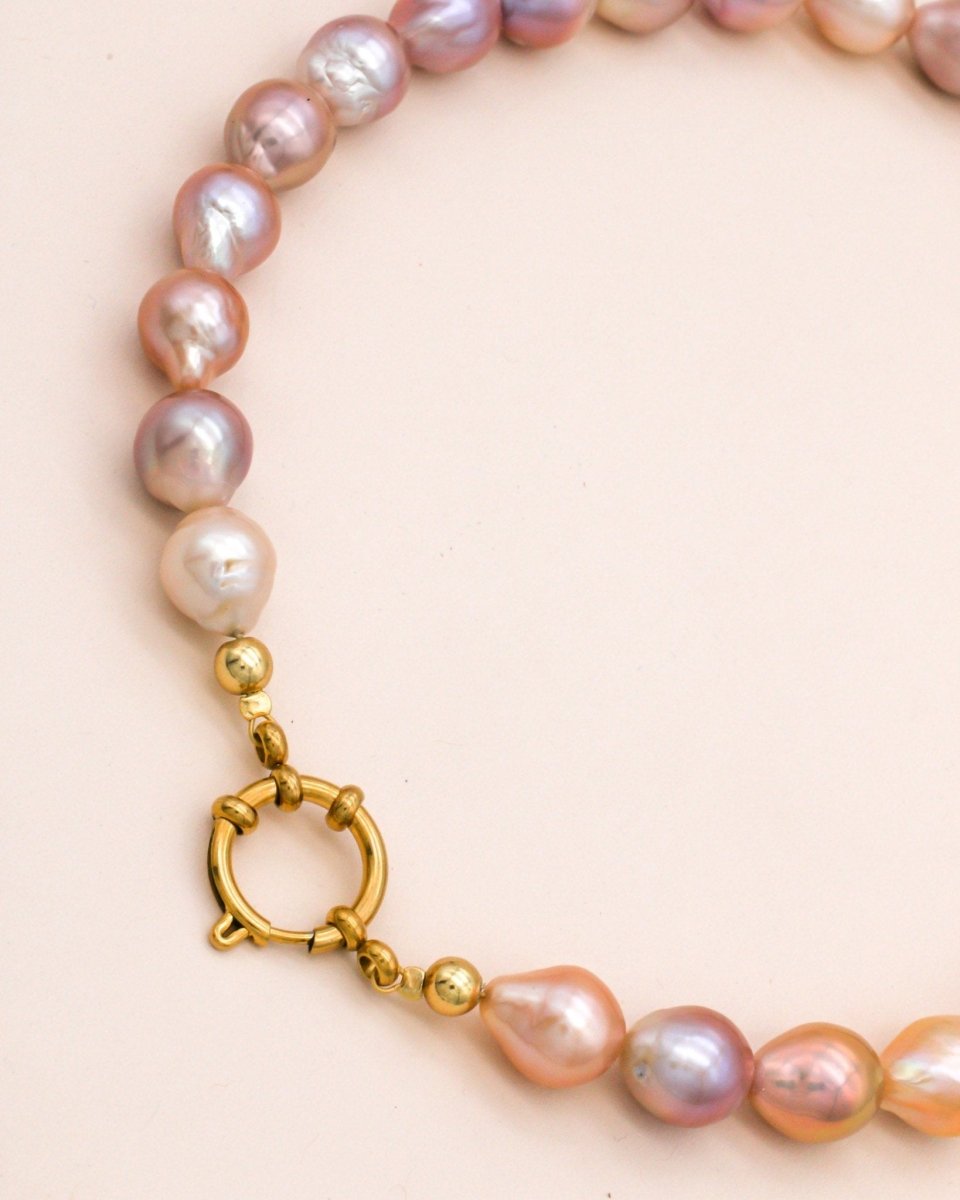 Studio Toto Nono - ROSE Necklace - ROSA ECK - Gold, ,