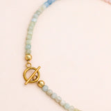 Studio Toto Nono - SHADES OF BERYLL Necklace - ROSA ECK - Gold, ,