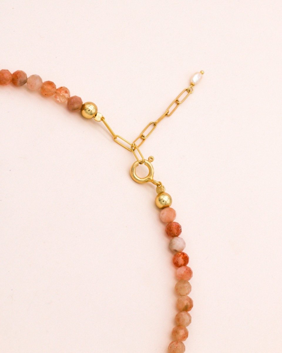 Studio Toto Nono - SUNNY Necklace - ROSA ECK - Gold, ,