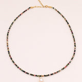 Studio Toto Nono - TURMALIN Necklace - ROSA ECK - Gold, ,