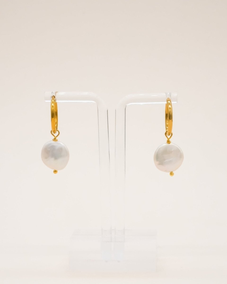 Studio Toto Nono - VIVI Hoops - ROSA ECK - Gold, ,