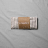 SUITE702 - Gestreiftes Augenkissen • Brown - Ecru - Eye Pillow - ROSA ECK