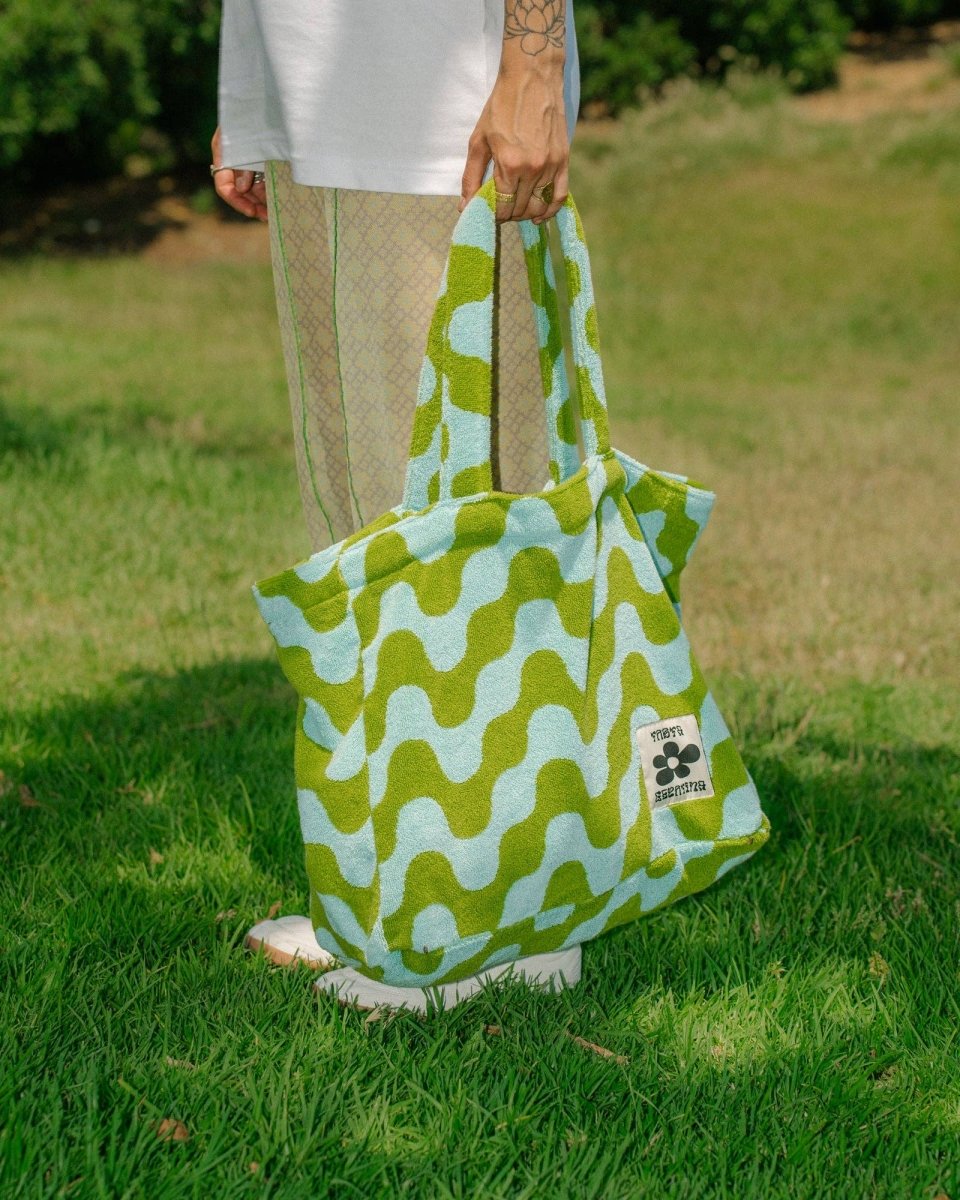 Tarta Gelatina - ALGAE Handtuchtasche - ROSA ECK - , ,