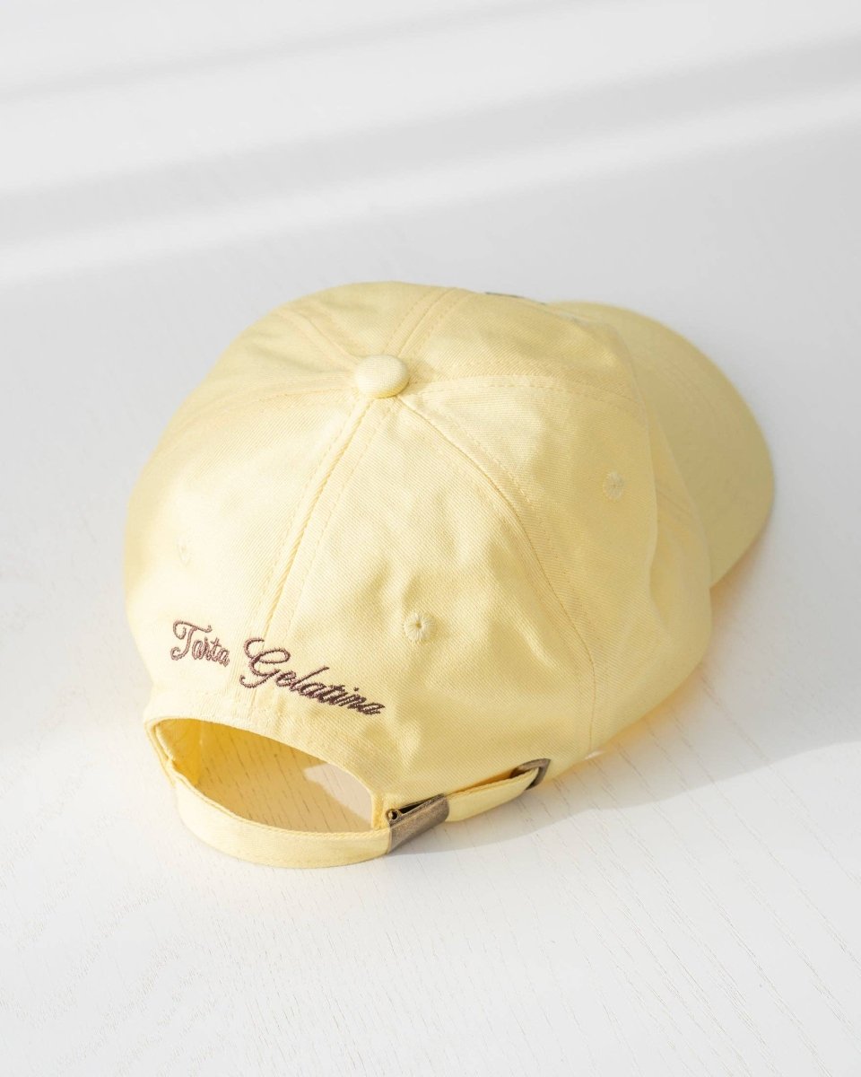 Tarta Gelatina - SILLY FLOWER CAP • Buttergelb - Cap - ROSA ECK Concept Store