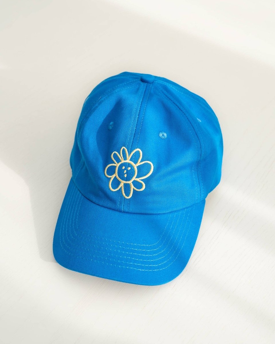 Tarta Gelatina - SILLY FLOWER CAP • Kobaltblau - Cap - ROSA ECK Concept Store