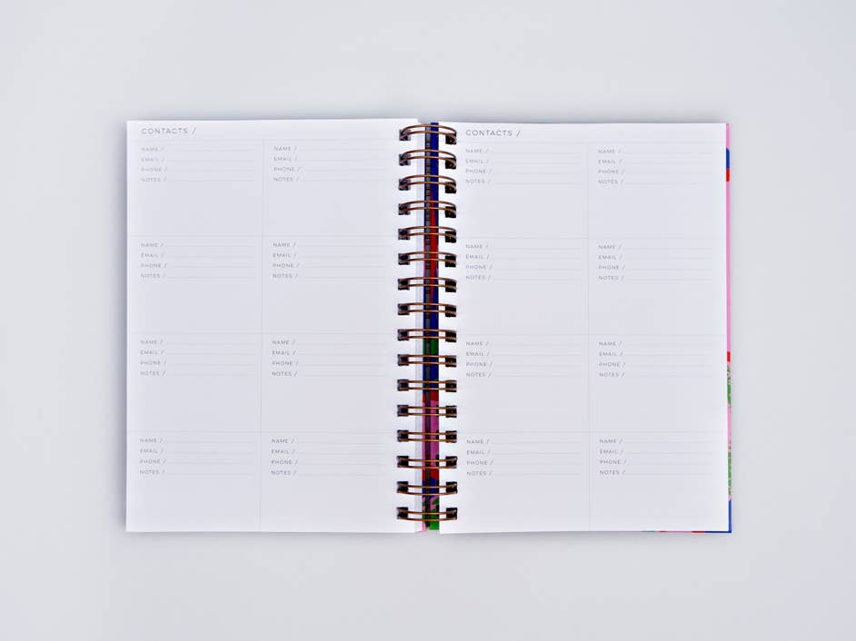 The Completist - CAPRI Wochenplaner (undatiert) - ROSA ECK - , ,