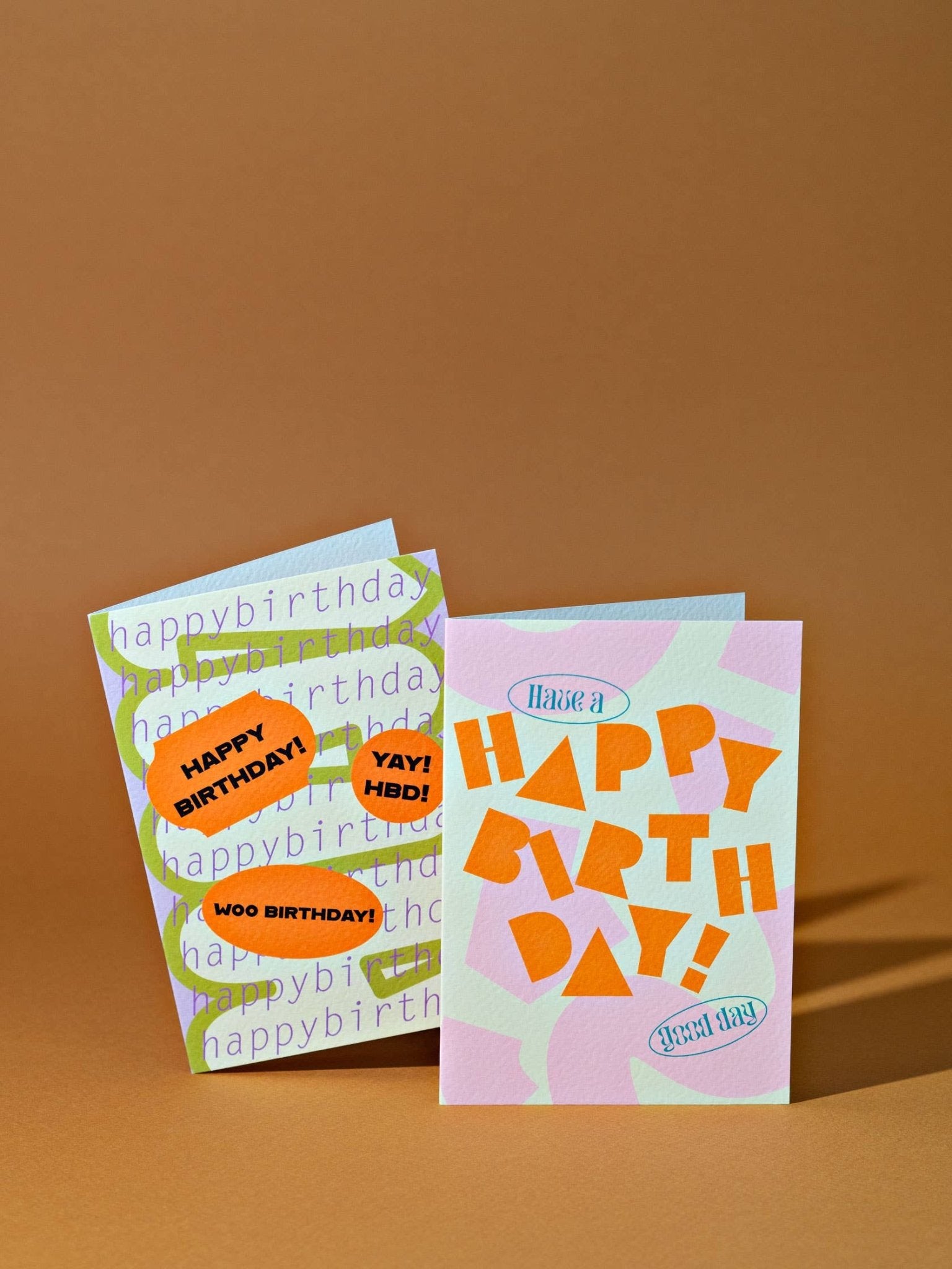 The Completist - HAPPY BIRTHDAY Geburtstagskarte - ROSA ECK - Karte, ,
