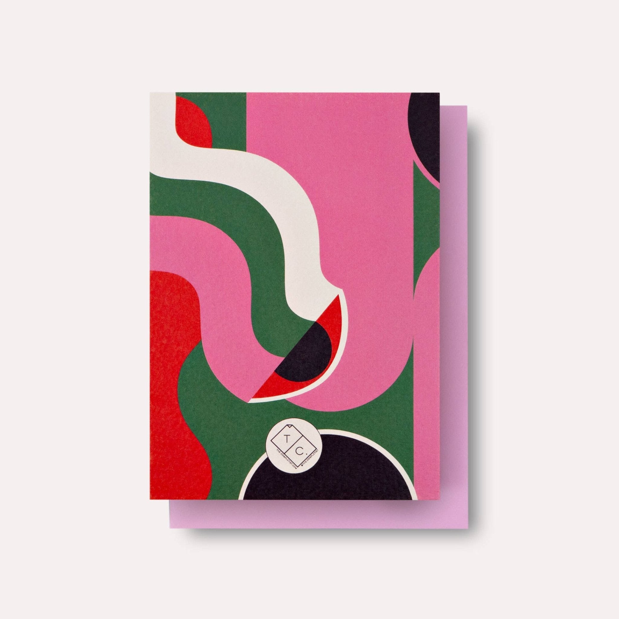 The Completist - LAUREL Geburtstagskarte - ROSA ECK - Karte, ,