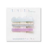 the cotton cloud - CANDY Haarnadeln 3 - Set - ROSA ECK - Acetat, Bunt, Kinder