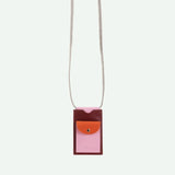 The Sticky Sis Club - IL SOLE COLORE Handytasche • cherry red + dolce pink + arancia orange - Handytasche - ROSA ECK Concept Store
