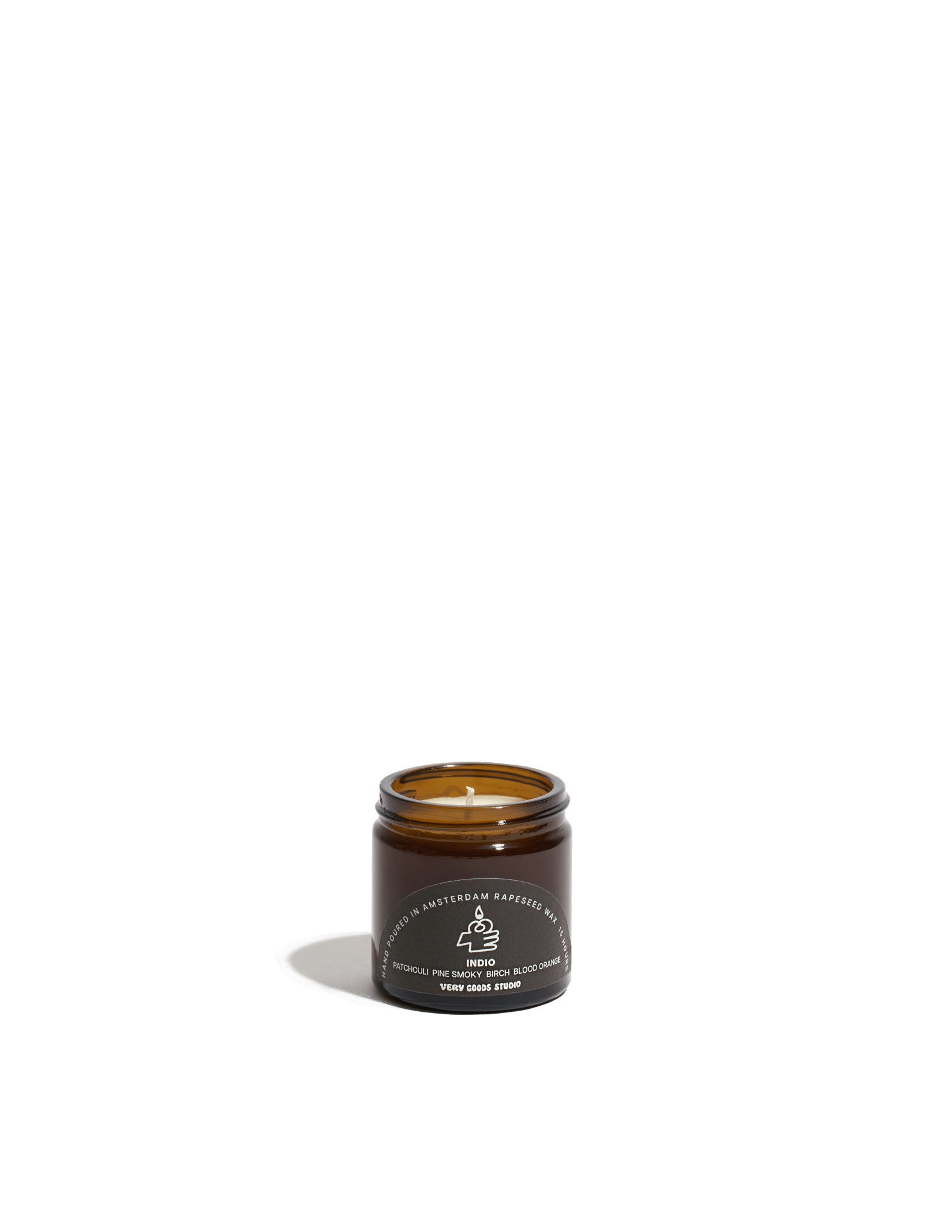 Very Goods Studio - INDIO Duftkerze im Glas (60 ml) - Kerze - ROSA ECK Concept Store