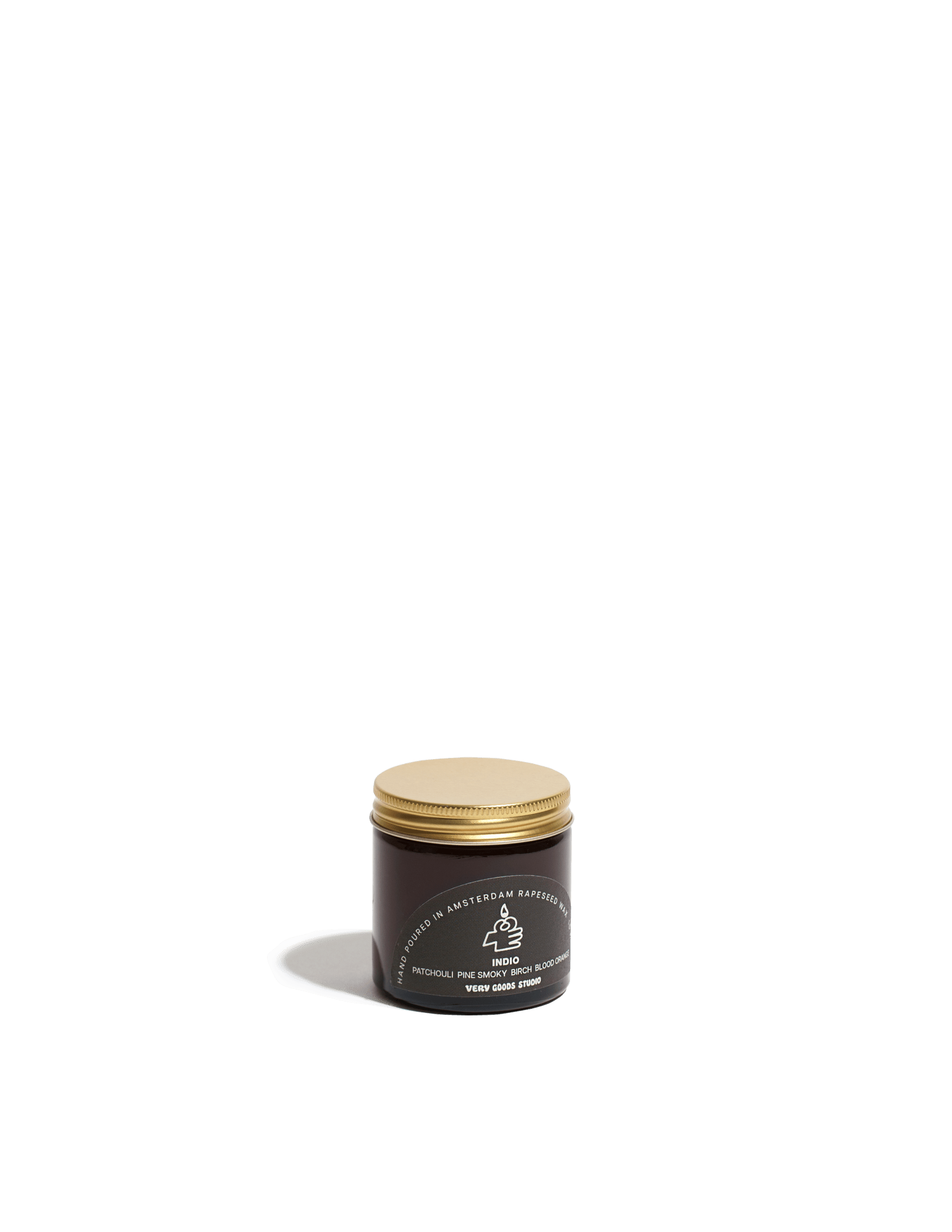 Very Goods Studio - INDIO Duftkerze im Glas (60 ml) - Kerze - ROSA ECK Concept Store