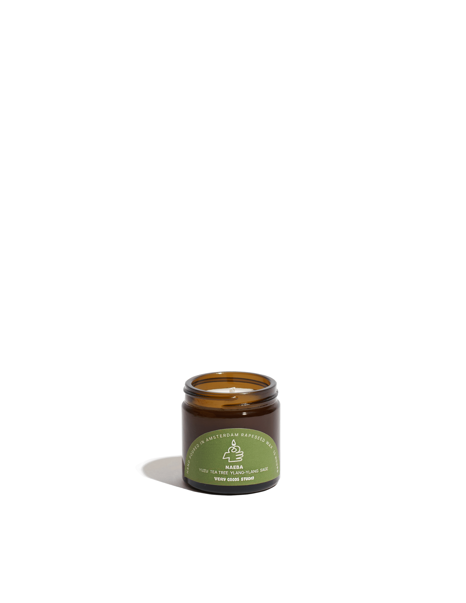 Very Goods Studio - NAEBA Duftkerze im Glas (60 ml) - Kerze - ROSA ECK Concept Store