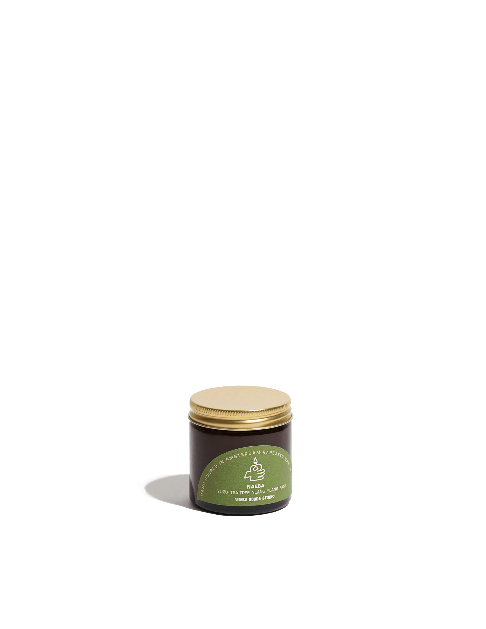 Very Goods Studio - NAEBA Duftkerze im Glas (60 ml) - Kerze - ROSA ECK Concept Store