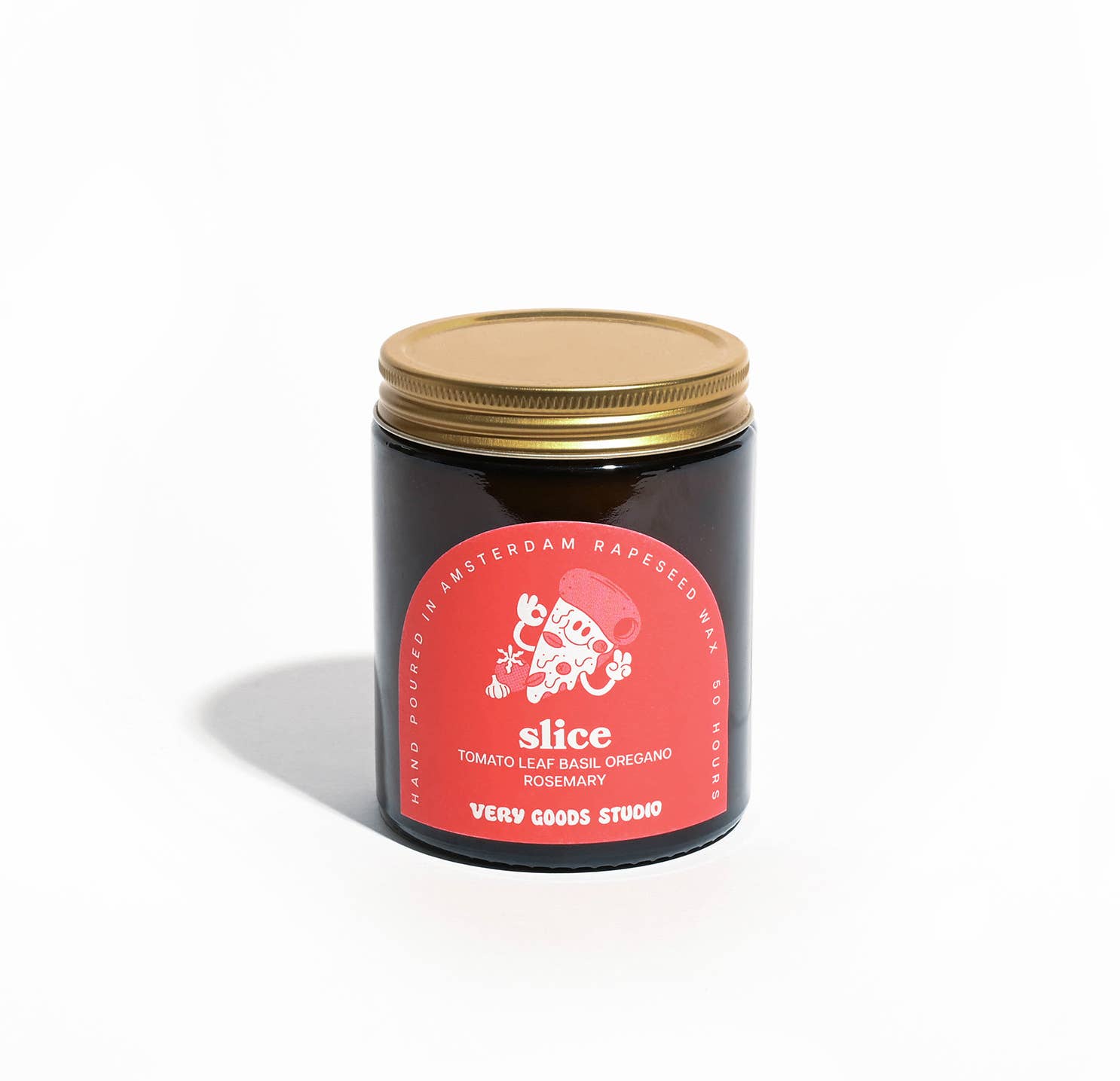 Very Goods Studio - SLICE Große Duftkerze im Glas (170 ml) - Kerze - ROSA ECK Concept Store