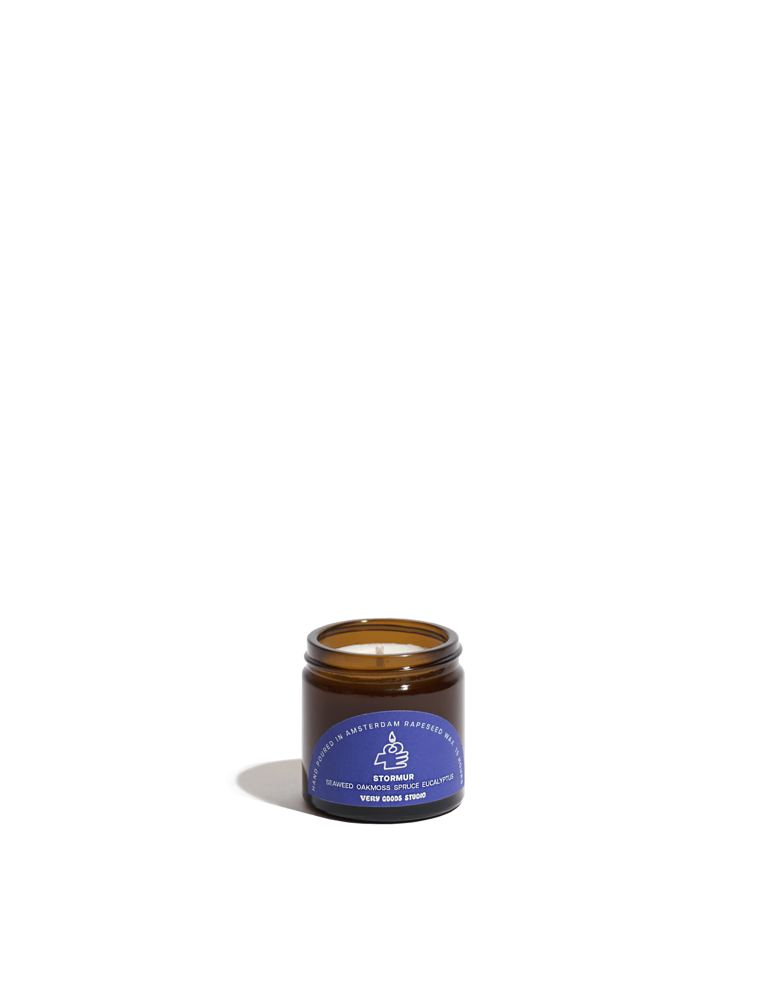 Very Goods Studio - STORMUR Duftkerze im Glas (60 ml) - Kerze - ROSA ECK Concept Store